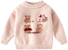 Kids' motif sweater