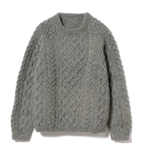 Men's cable knit pullover