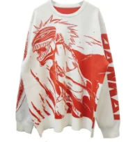 Men's oversized graphic sweater
