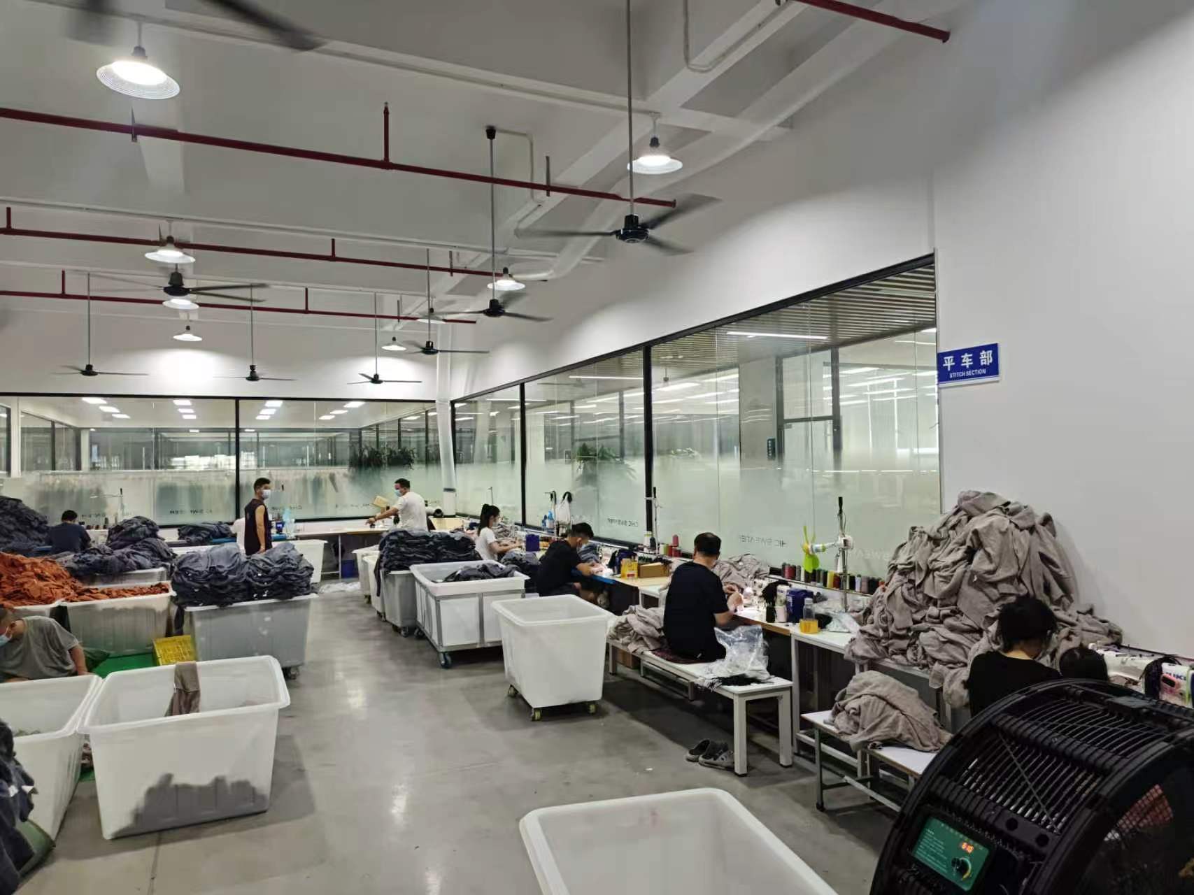 Garment stitching workshop